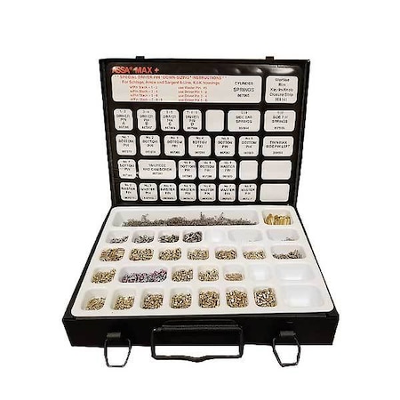 Assa Abloy Assa: Complete Maximum+ Pin Kit ASS-PK-MAX